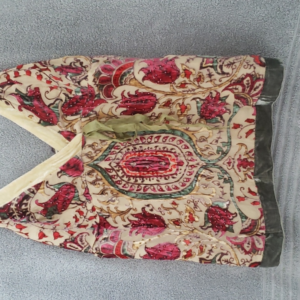 Hale Bob velvet pattern tank